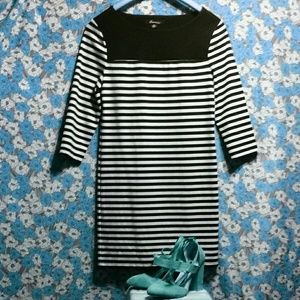 Forever 21 Black and white Striped dress